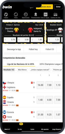 Banner ilustrativo da Bwin